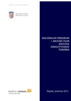 Nacionalni program Akcijski plan razvoja zdravstvenog turizma : prijedlog akcijskog plana