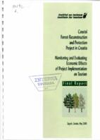 Monitoring and evaluating economical (financial) effects of project implementation on tourism : fieldwork report