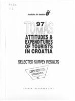 Tomas 97 - Attitudes and expenditures of tourists in Croatia : selected survey results : prezentacija