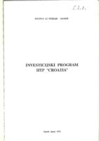 Investicijski program HTP 'Croatia'