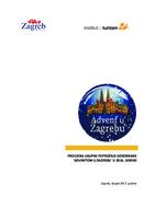 prikaz prve stranice dokumenta Procjena ukupne potrošnje generirane 'Adventom u Zagrebu' u 2016. godini