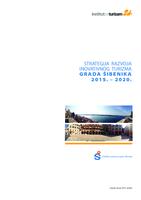 prikaz prve stranice dokumenta Strategija razvoja inovativnog turizma grada Šibenika 2015.-2020.
