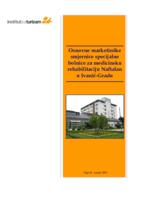 prikaz prve stranice dokumenta Osnovne marketinške smjernice Specijalne bolnice za medicinsku rehabilitaciju Naftalan u Ivanić-gradu