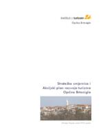 prikaz prve stranice dokumenta Strateške smjernice i akcijski plan razvoja turizma Općine Brtonigla.