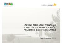 prikaz prve stranice dokumenta Ocjena tržišnog potencijala 4 turističke zone na području Primorsko goranske županije