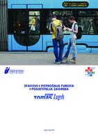 prikaz prve stranice dokumenta Stavovi i potrošnja turista i posjetitelja Zagreba : Tomas Zagreb 2008