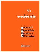 prikaz prve stranice dokumenta Stavovi i potrošnja turista u Hrvatskoj - TOMAS ljeto 2004