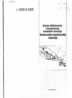 prikaz prve stranice dokumenta Sustav obilježavanja i interpretacije turističkih atrakcija Dubrovačko-neretvanske županije