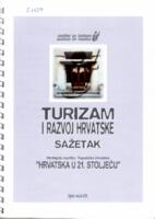 prikaz prve stranice dokumenta Turizam i razvoj Hrvatske : sažetak (šira verzija)