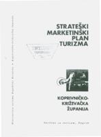 prikaz prve stranice dokumenta Strateški marketinški plan turizma Koprivničko-križevačke županije
