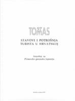prikaz prve stranice dokumenta Tomas 97 : stavovi i potrošnja turista u Hrvatskoj : izvještaj za Primorsko-goransku županiju