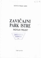 prikaz prve stranice dokumenta Zavičajni park Istre : razvojni projekt