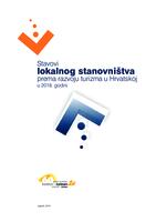 prikaz prve stranice dokumenta Stavovi lokalnog stanovništva prema razvoju turizma u Hrvatskoj u 2018. godini